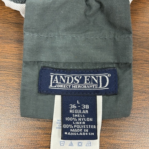 Lands' End Gray Swimwear/Swim Trunks For Men Size 36 - 38 Large - Picture 2 of 14